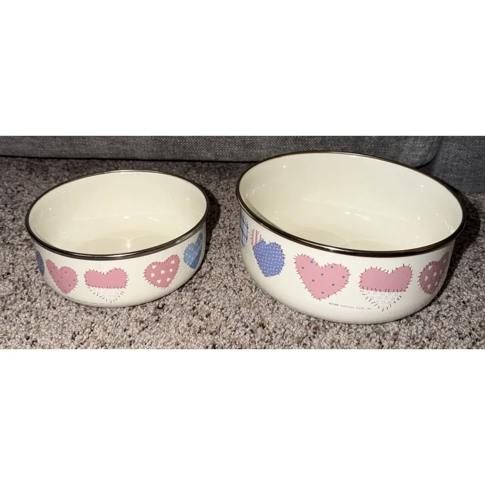 Vintage Auntie Em Heart to Heart Nesting Storage Bowls